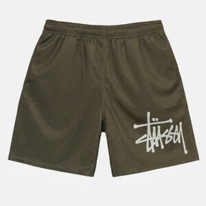 Stussy Basic 'Olive' Mesh Short